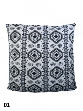 GEOMETRIC PATTERN CUSHION & FILLER